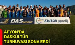 Afyonkarahisar’da DASKÜLTÜR Turnuvası sona erdi