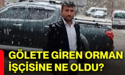Gölete giren orman işçisine ne oldu?