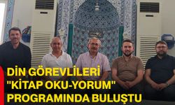Din görevlileri "Kitap Oku-Yorum" programında buluştu