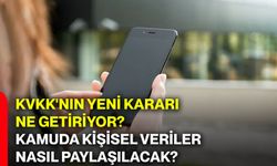 KVKK'nın yeni kararı ne getiriyor? Kamuda kişisel veriler nasıl paylaşılacak?