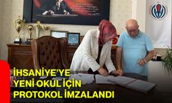 İhsaniye’ye yeni okul için protokol imzalandı