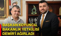 Başkan Koyuncu, Bakanlık Yetkilisi Demir’i ağırladı