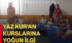 Yaz Kur’an kurslarına yoğun ilgi