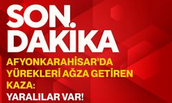Afyonkarahisar’da yürekleri ağza getiren kaza: Yaralılar var!