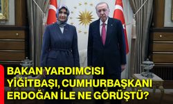 Bakan Yardımcısı Yiğitbaşı, Cumhurbaşkanı Erdoğan ile ne görüştü?