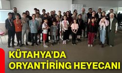 Kütahya’da oryantiring heyecanı
