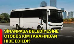 Sinanpaşa Belediyesine otobüs kim tarafından hibe edildi?