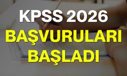 KPSS 2026 başvuruları başladı