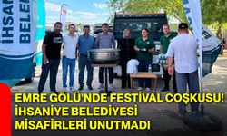 Emre Gölü’nde festival coşkusu! İhsaniye Belediyesi misafirleri unutmadı