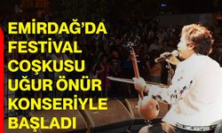 Emirdağ’da festival coşkusu Uğur Önür konseriyle başladı