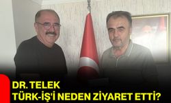 Dr. Telek, TÜRK-İŞ'i neden ziyaret etti?