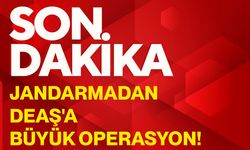 Jandarmadan DEAŞ'a büyük operasyon!