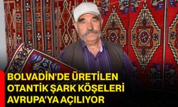 Bolvadin'de üretilen otantik şark köşeleri Avrupa'ya açılıyor