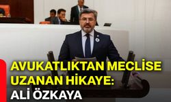 Avukatlıktan Meclise uzanan hikaye: Ali Özkaya