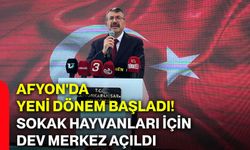 Afyon'da yeni dönem başladı! Sokak hayvanları için dev merkez açıldı