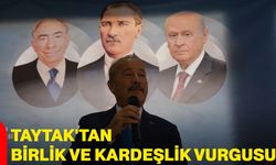 MHP Çay İlçe Kongresi Tamamlandı: Taytak'tan Birlik ve Kardeşlik Vurgusu