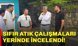 Sıfır Atık Çalışmaları Yerinde İncelendi