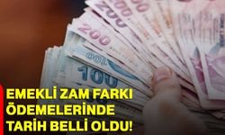 Emekli zam farkı ödemelerinde tarih belli oldu