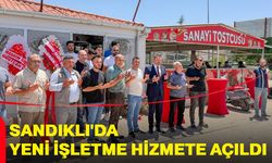 Sandıklı'da yeni işletme hizmete açıldı