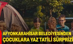 Afyonkarahisar Belediyesinden çocuklara yaz tatili sürprizi