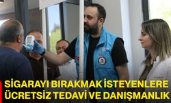 Sigarayı bırakmak isteyenlere ücretsiz tedavi ve danışmanlık
