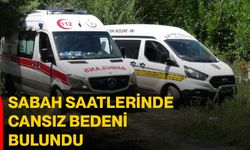 Sabah saatlerinde cansız bedeni bulundu