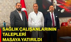Sağlık çalışanlarının talepleri hastanede masaya yatırıldı