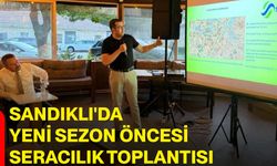 Sandıklı'da yeni sezon öncesi seracılık toplantısı