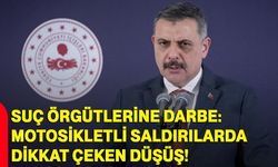Suç örgütlerine darbe: Motosikletli saldırılarda dikkat çeken düşüş!