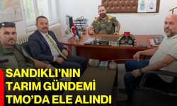 Sandıklı’nın Tarım Gündemi TMO’da Ele Alındı