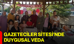 Gazeteciler Sitesi’nde duygusal veda