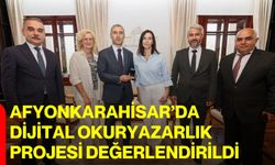 Afyonkarahisar’da dijital okuryazarlık projesi değerlendirildi
