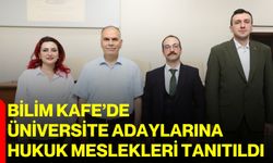 Bilim Kafe’de üniversite adaylarına hukuk meslekleri tanıtıldı