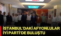 İstanbul'daki Afyonlular İYİ Parti'de buluştu