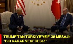Trump'tan Türkiye'ye F-35 mesajı: "Bir karar vereceğiz"