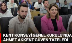 Kent Konseyi Genel Kurulu'nda Ahmet Akkent güven tazeledi