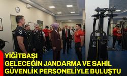 Yiğitbaşı, geleceğin jandarma ve sahil güvenlik personeliyle buluştu