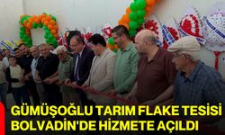 Gümüşoğlu Tarım Flake Tesisi Bolvadin'de hizmete açıldı