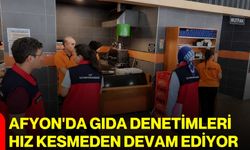 Afyon'da gıda denetimleri hız kesmeden devam ediyor