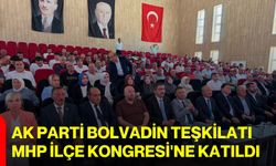 AK Parti Bolvadin Teşkilatı MHP İlçe Kongresi'ne katıldı