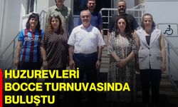 Huzurevleri bocce turnuvasında buluştu