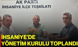 İhsaniye'de Yönetim Kurulu toplandı