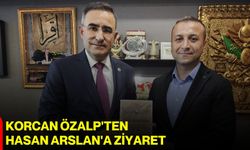 Korcan Özalp'ten Hasan Arslan'a ziyaret