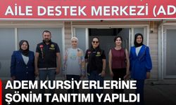 ADEM kursiyerlerine ŞÖNİM tanıtımı yapıldı