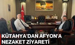 Kütahya'dan Afyon'a nezaket ziyareti