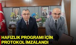 Hafızlık Programı için protokol imzalandı