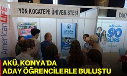 AKÜ, Konya'da aday öğrencilerle buluştu