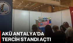 AKÜ Antalya'da tercih standı açtı