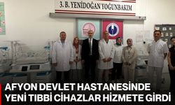 Afyon Devlet Hastanesinde yeni tıbbi cihazlar hizmete girdi