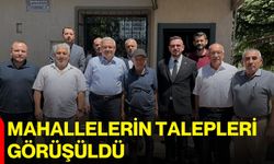 Mahallelerin talepleri görüşüldü